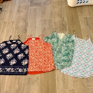 Lot of loft spaghetti tops